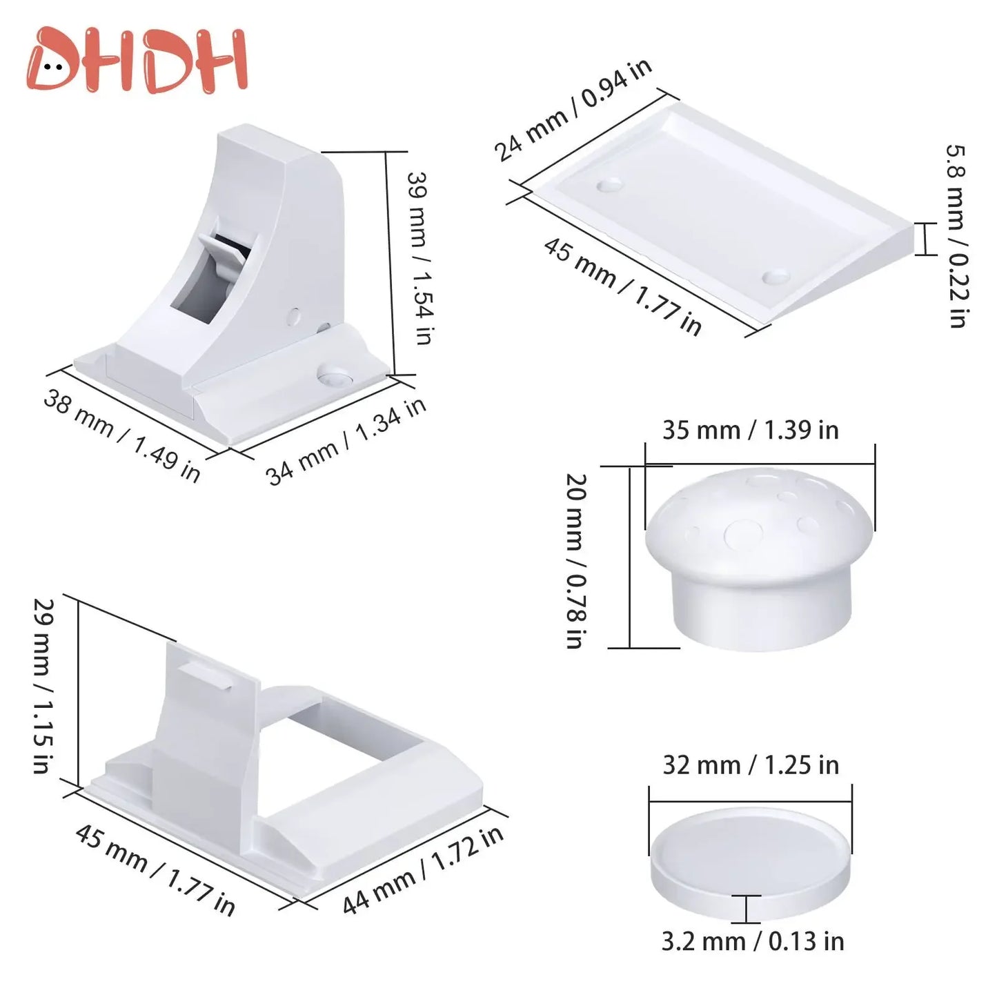 New Style Baby Safety Lock Invisible Magnetic Locks Baby Proofing Products Safety Accessories Self-adhesive or Screw Fixed
