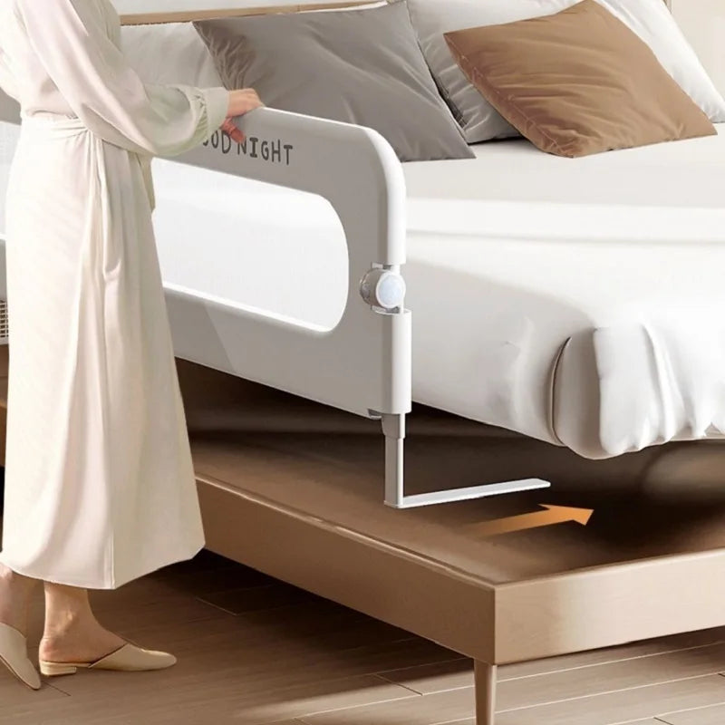 Safety Baby Rails Baby Bed Rail Guardrail Safety Barrier Sleeping Prevent Falling Railin ...