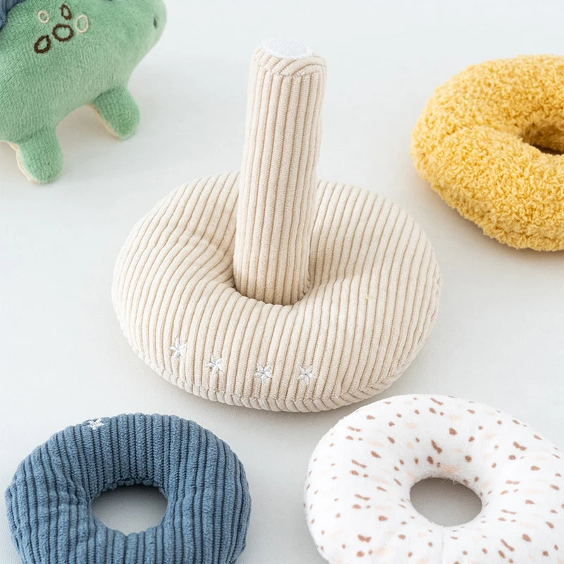 Stackable Plush Toy Baby Unicorn Plush Stacking Toy for Boys Girls Gifts Encourage Sensory ...