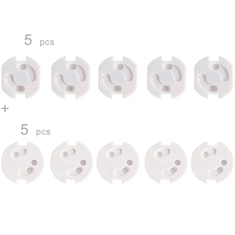 Baby Safety Socket Covers 10pcs Electrical Plastic Outlet Protectors Child Safe Socket Security Protection